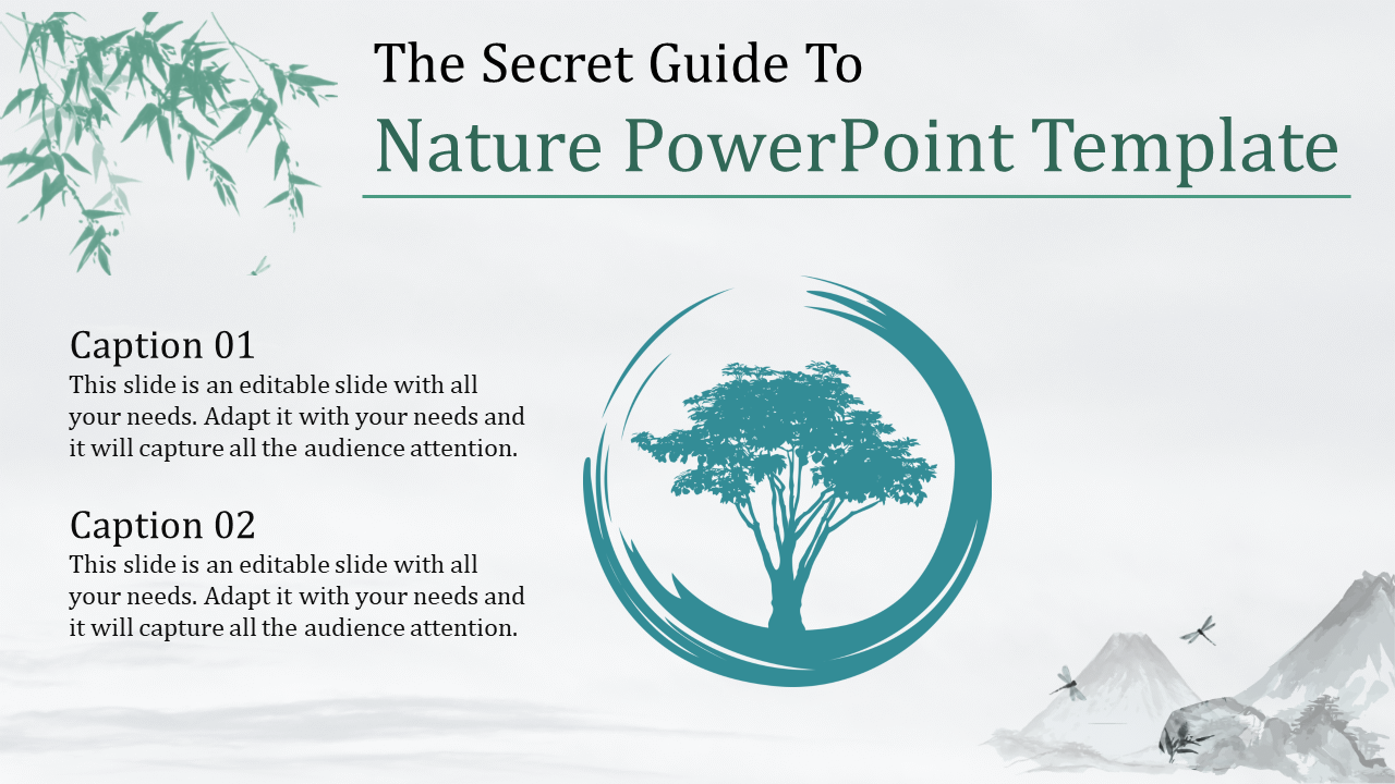 Free - Attractive Nature PowerPoint Template and Google Slides